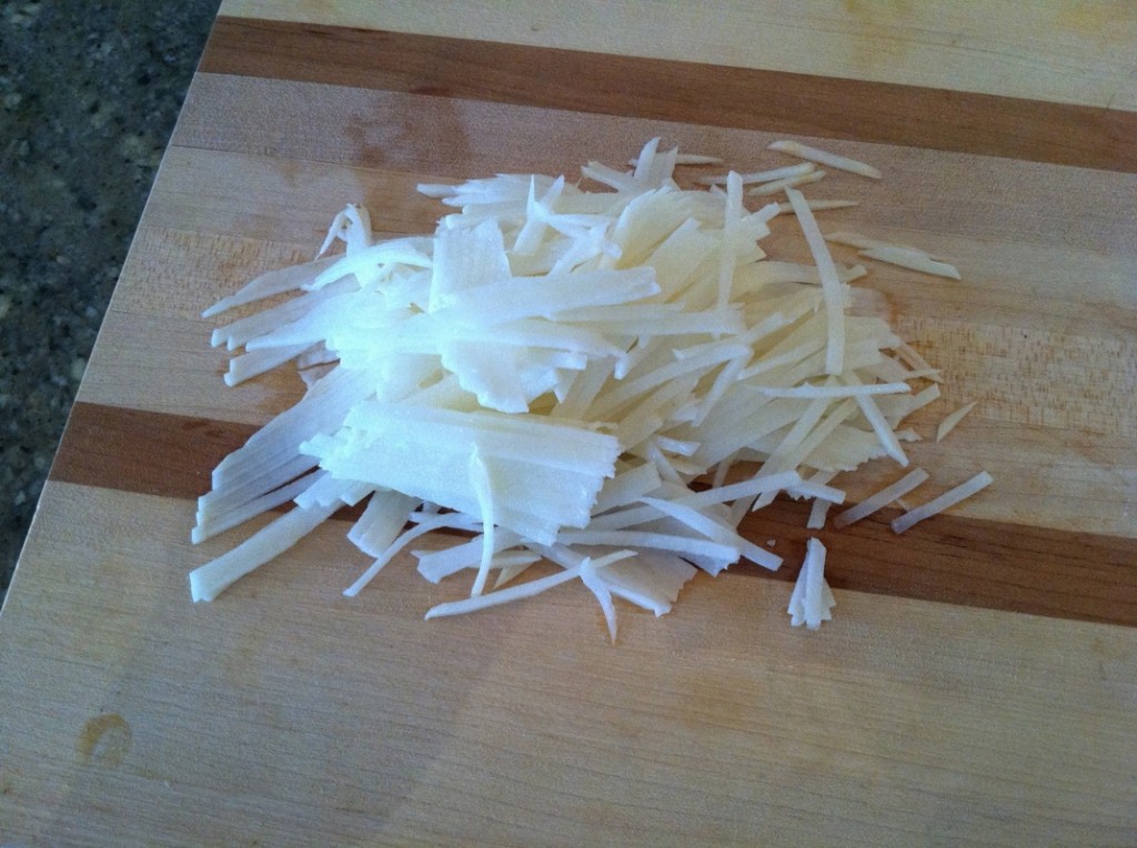 shredded potato