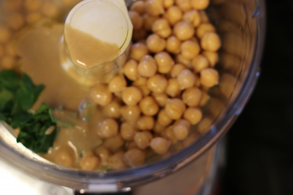 Beet Chips and Cilantro Hummus Recipe